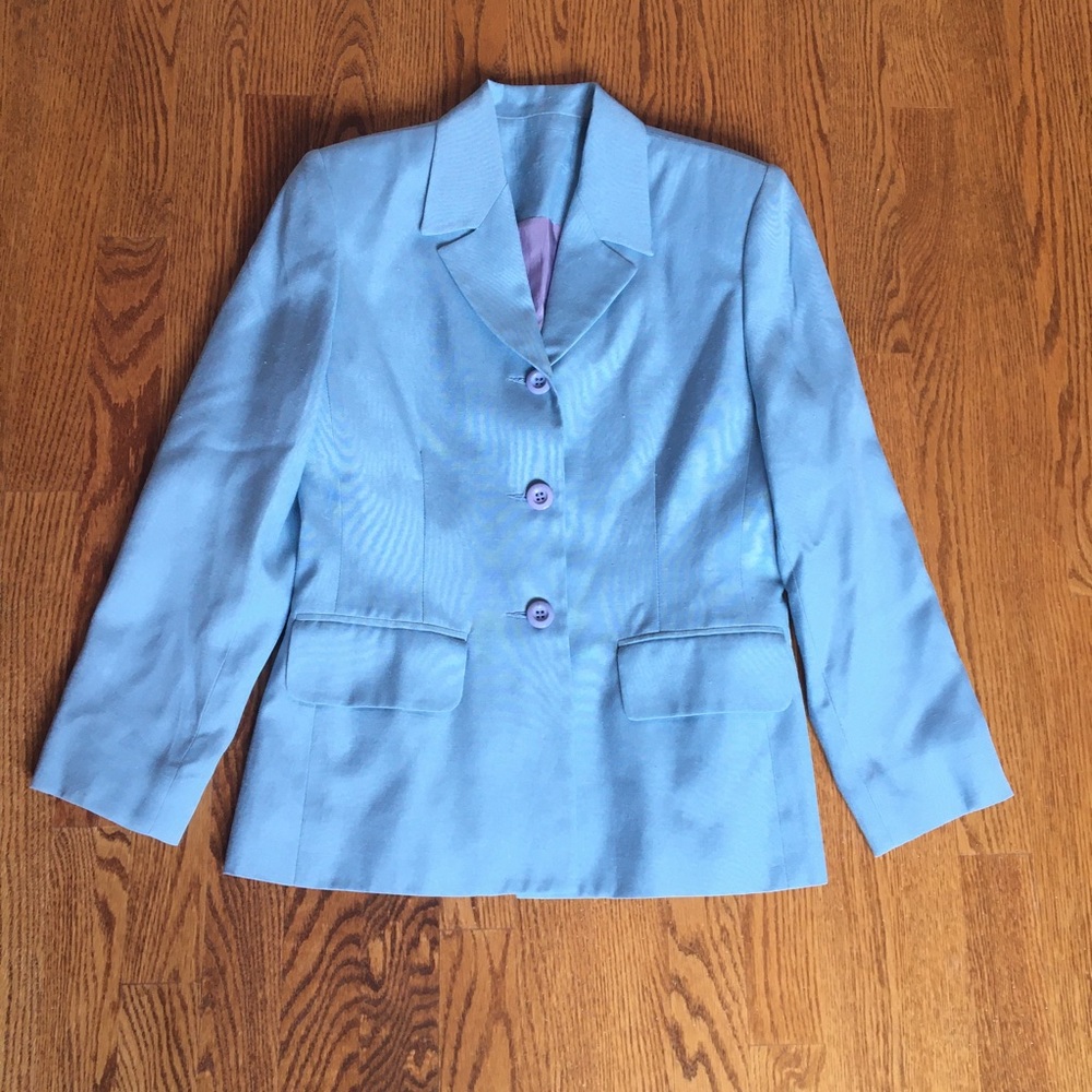 Vintage Linen Blazer